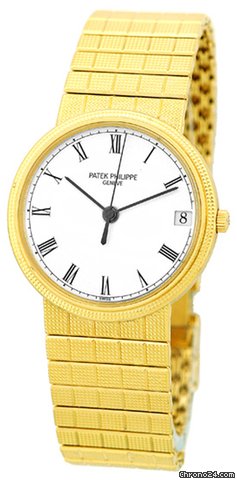 Patek Philippe Gent's 18K Yellow Gold  Ref # 3802 Calatrava
