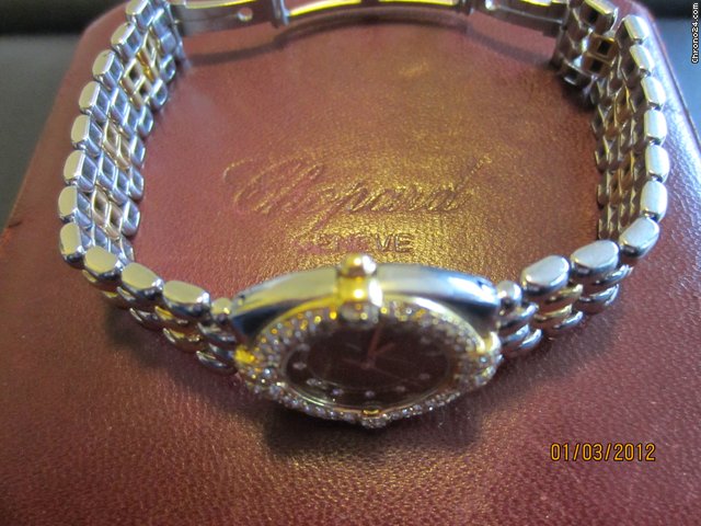 Chopard Gstaad 18K gold/steel and diamonds