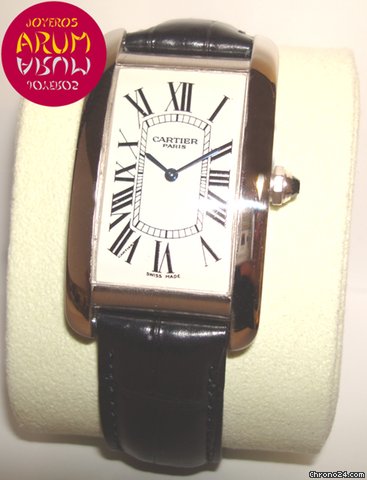 Cartier Tank Americaine Platinum