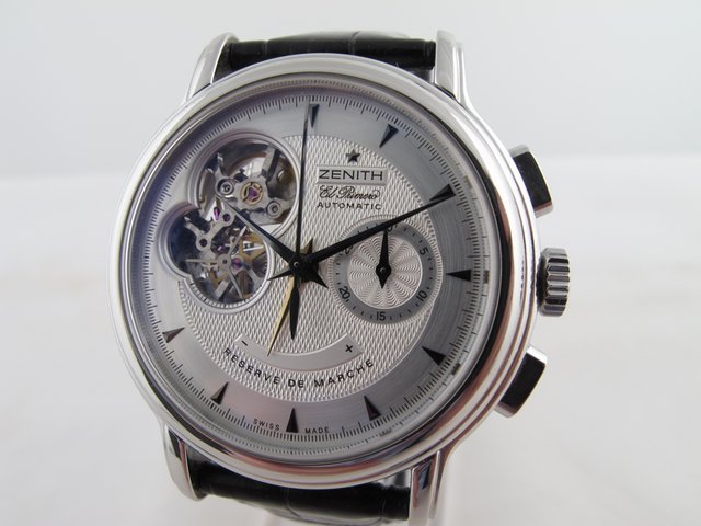 Zenith Chronomaster Open El Primero with B&P