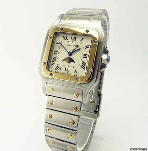 Cartier Santos Moonphase