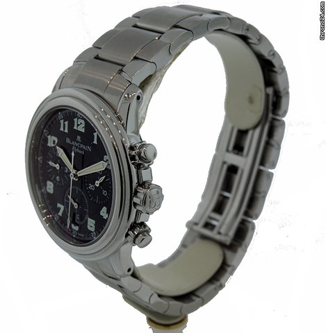 replica Blancpain Leman Chronograph Flyback Watch - 2185F-1130-71 WATCHES 1 