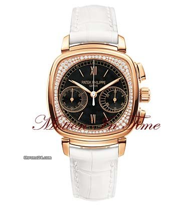Patek Philippe 7071R First Ladies' Chronograph Rose Gold Diamond on Strap