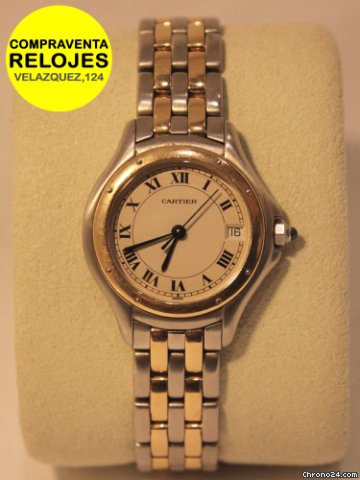 Cartier COUGAR acero y oro, mujer