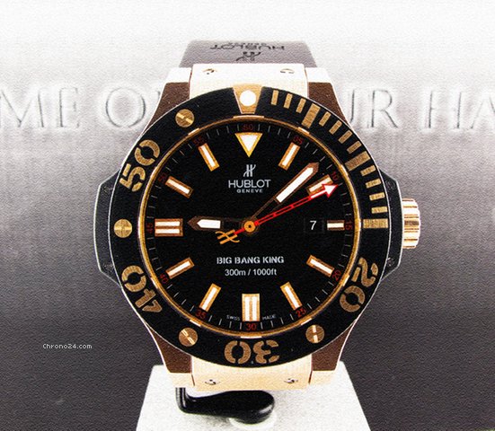 replica Hublot BIG BANG KING 48MM 18K ROSE GOLD CERAMIC WATCHES 1 