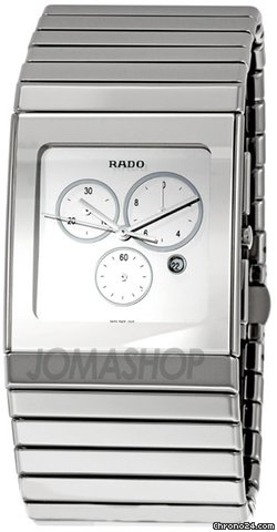 Rado Silver Dial Ceramica Mens Watch R21911102