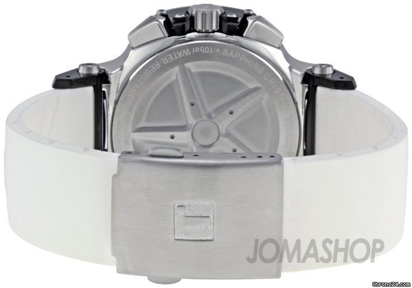 replica Tissot T Race Chronograph White Rubber Strap Mens Watch T0484172705705 WATCHES 1 
