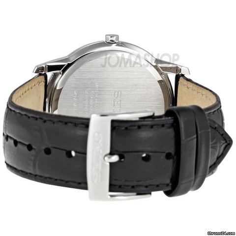 replica Seiko Neo Classic White Dial Stainless Steel Mens Watch SKP373 WATCHES 1 