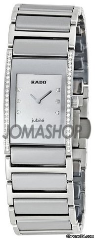 Rado Integral Silver Dial Diamond Ladies Watch R20733712