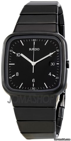 Rado True R5.5 Black Dial Ceramic Watch R28888162