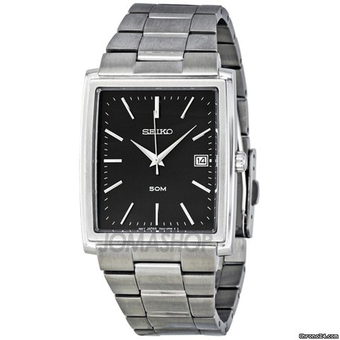 Seiko Classic Dress Stainless Steel Mens Watch SKK683