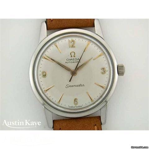 Omega Seamaster steel automatic on strap