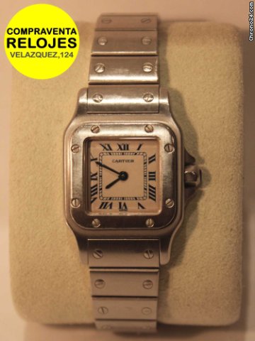 Cartier SANTOS mujer ACERO
