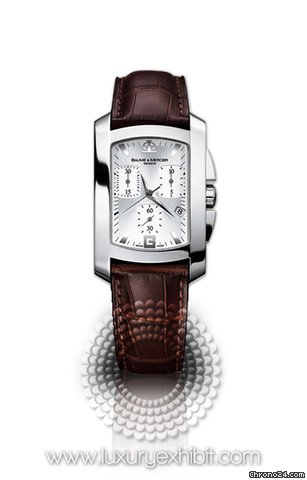 Baume & Mercier &  Hampton Milleis Polished Steel Mens Watch MOA8445