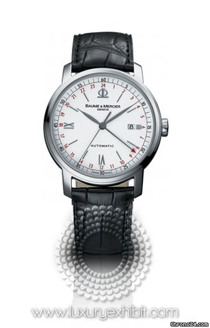 Baume & Mercier &  Classima Polished Steel Mens Watch MOA8462