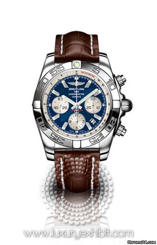 Breitling Chronomat Stainless Steel Mens Watch AB011012-C788-SS