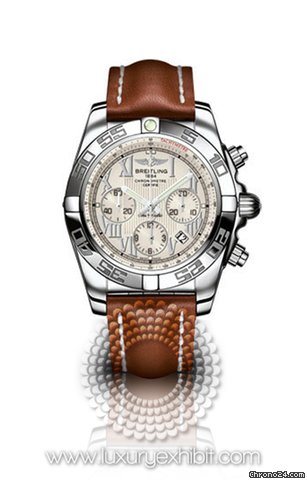 Breitling Chronomat Stainless Steel Mens Watch AB011012-G676-SS