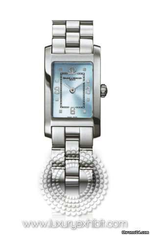 Baume & Mercier &  Hampton Stainless Steel Ladies Watch MOA8510