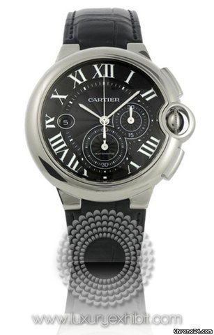 Cartier Ballon Bleu Stainless Steel Mens Watch W6920052