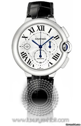 Cartier Ballon Bleu Stainless Steel Mens Watch W6920003