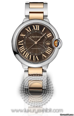 Cartier Ballon Bleu Stainless Steel Mens Watch W6920032