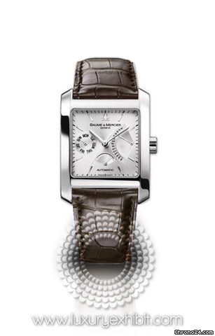 Baume & Mercier &  Hampton Square Stainless Steel Mens Watch MOA8757