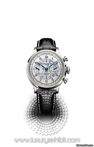 Baume & Mercier &  Capeland Stainless Steel Mens Watch MOA10006