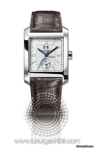 Baume & Mercier &  Hampton Square Stainless Steel Mens Watch MOA8752