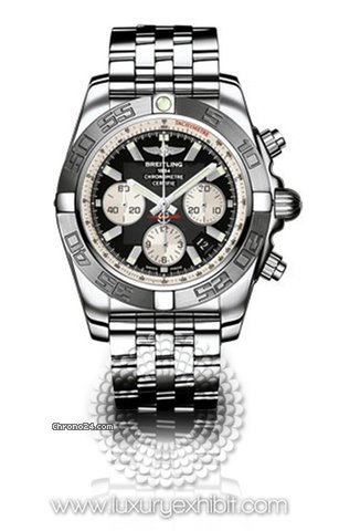 Breitling Chronomat Stainless Steel Mens Watch AB011011-B967-SS