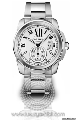 Cartier Calibre de Cartier Stainless Steel Mens Watch W7100015