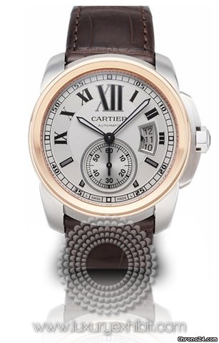 Cartier Calibre de Cartier Stainless Steel Mens Watch W7100039