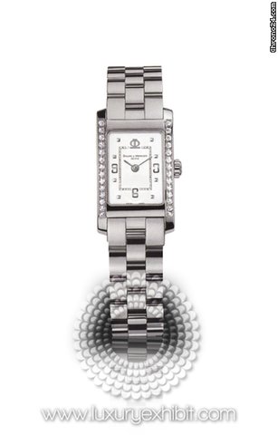 Baume & Mercier &  Hampton Stainless Steel Ladies Watch MOA8407