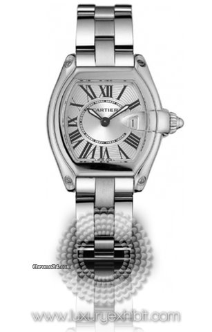 Cartier Roadster Stainless Steel Ladies Watch W62016V3