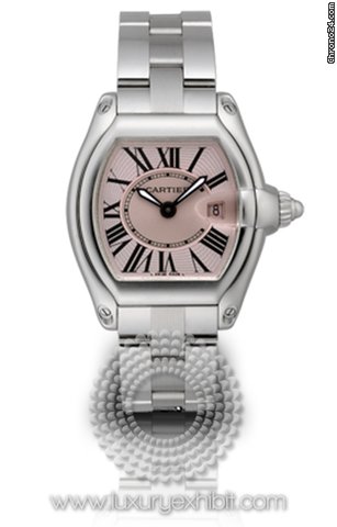 Cartier Roadster Stainless Steel Ladies Watch W62017V3