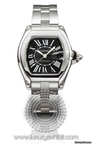 Cartier Roadster Stainless Steel Mens Watch W62041V3