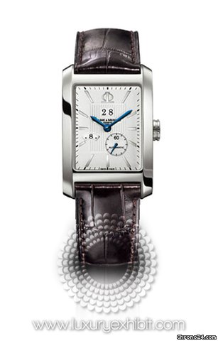 Baume & Mercier &  Hampton Classic POLISHED STEEL Mens Watch MOA8820