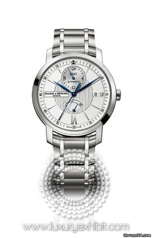 Baume & Mercier &  Classima Executive Polished Steel Mens Watch MOA8838