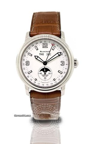 Blancpain Leman Stainless Steel Mens Watch 2863-1127-53B