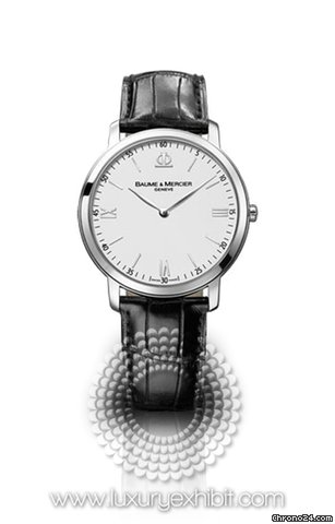 Baume & Mercier &  Classima Stainless Steel Mens Watch MOA8849