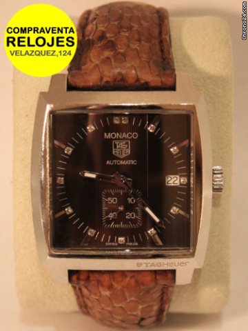 TAG Heuer MONACO con esfera de brillantes