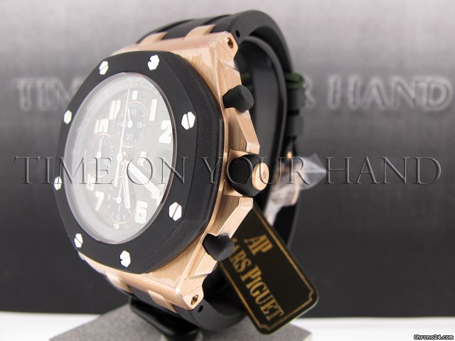 replica Audemars Piguet ROYAL OAK OFFSHORE 18K ROSE GOLD NEW DIAL WATCHES 1 