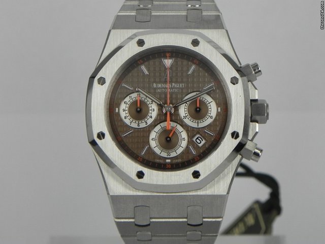 Audemars Piguet ROYAL OAK CHRONO QUADRANTE MARRONE