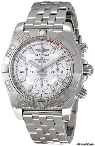 Breitling Chronomat 41 Chronograph Mens Watch AB014012-G711SS
