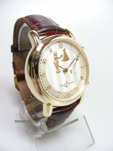 replica Ulysse Nardin San Marco yellow gold hour striker/repetition des heures cadran nacre/mother pearl dial WATCHES 1 