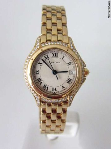 replica Cartier Cougar 750  Gold WATCHES 1 