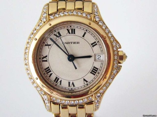Cartier Cougar 750  Gold