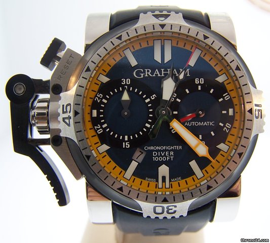 replica Graham CHRONOFIGHTER OVERSIZE DIVER TURBO WATCHES 1 
