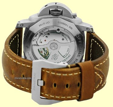 replica Panerai Gent's Titanium 44mm  Luminor 1950 3 Days Automatic PAM 351 WATCHES 1 