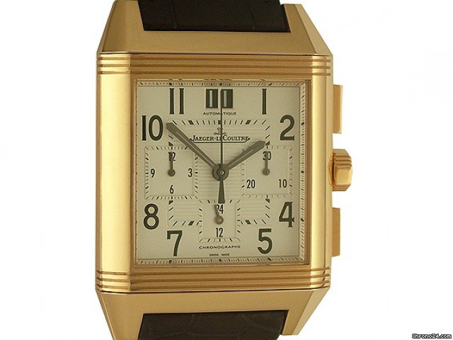 Jaeger-LeCoultre Squadra GMT Chronograph 18kt Rosegold 50x35mm
