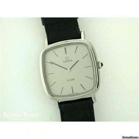 Omega De Ville manual on strap